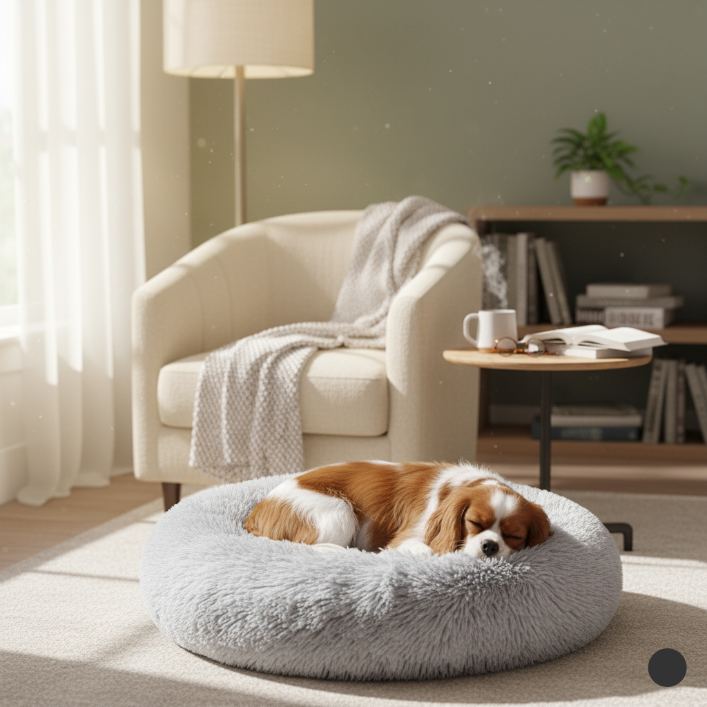 CAMA AFELPADA PARA MASCOTAS